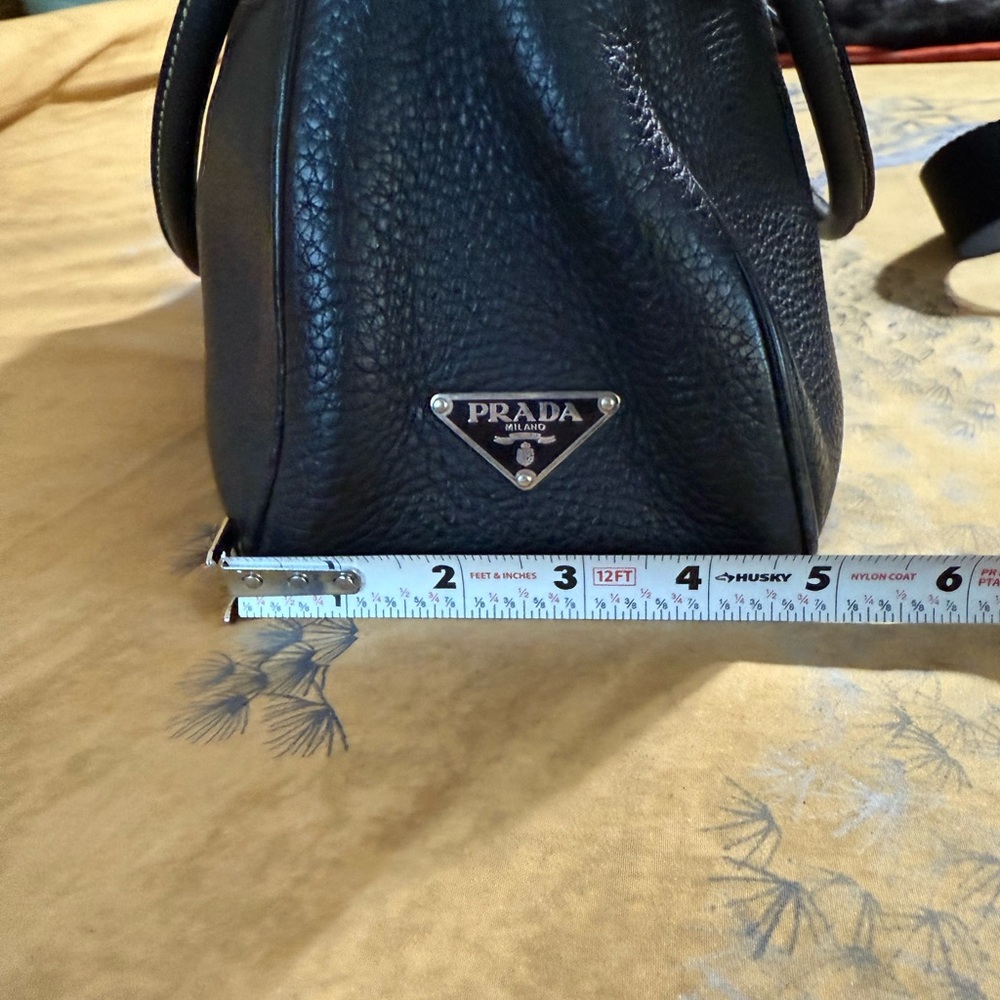 Prada Black Leather Handbag